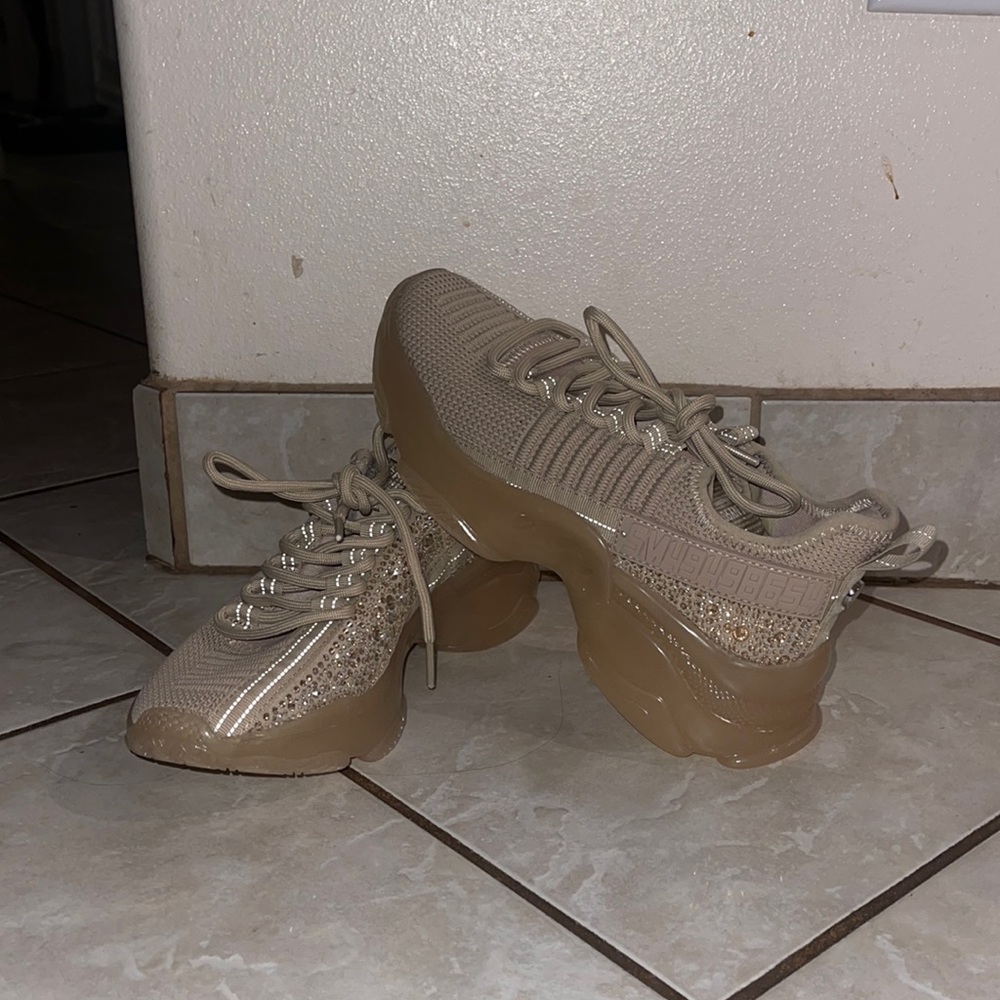 Womens Steve Madden Myles Athletic Shoe - Blush Monochrome